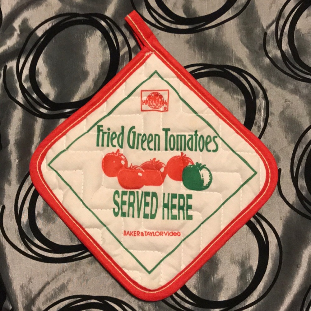 Collectible Fried Green Tomatoes potholder